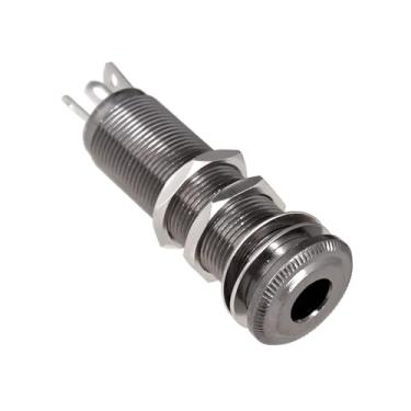 Imagem de Jack Estéreo P10 Cilindrico Para Guitarra Contra Baixo Cosmo Black