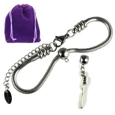 Imagem de Dave The Bunny Joias com pingente de escova de dentes, Medium, Sem Pedra Preciosa