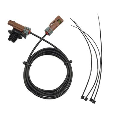 Imagem de MATERIG Chicote de câmera reserva adequado para Ford F-250 F-350 Super Duty 2017-2022 com sistema de reboque, cabo de câmera de reserva substitui HC3Z-14D202-M