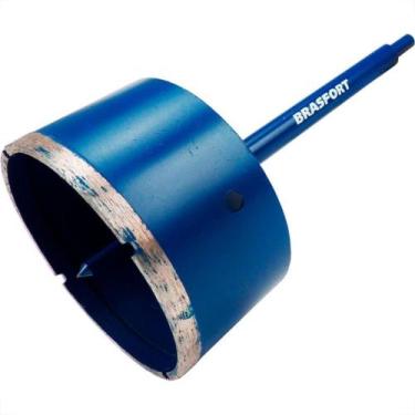 Imagem de Serra Copo Diamantada Com Haste Brasfort 108Mm Seco/Agua 7951