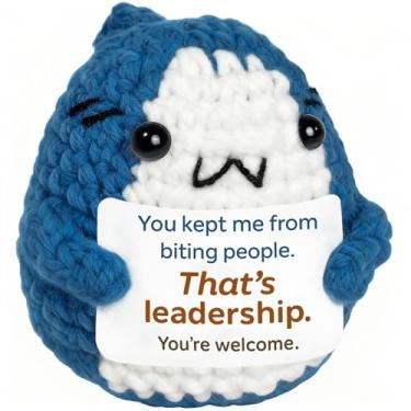 Imagem de Krinisou Boss Day Gifts for Women Men, Funny Office Appreciation Gifts for Boss Lady Leader Leadership Male Female White Elephant Gift