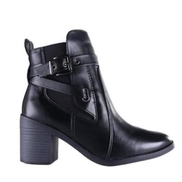 Imagem de Bota Comfortflex Feminina 25-99332 Preto-Feminino