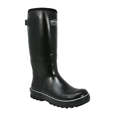 Imagem de Dryshod Mudslinger Botas de fazenda de borracha premium - reforço - forro WIXIT - MDG-MH-BK, Preto/cinza, 47