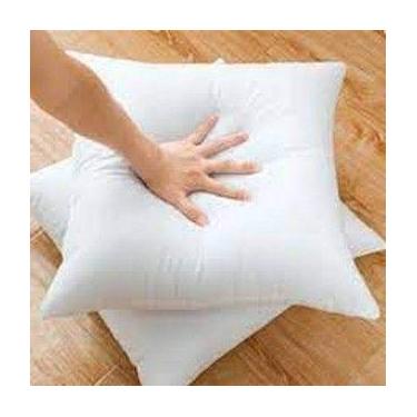 Imagem de 1 Enchimento Refil p/ Almofadas 45cm x 45cm Fibra de Silicone ou Polip