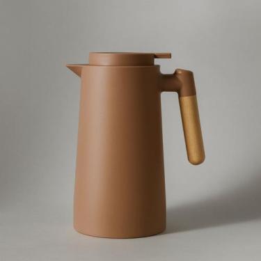 Imagem de Garrafa Térmica de Café com Vidro Duplo Anel de Vedação em Silicone co