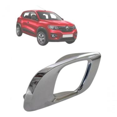 Imagem de Maçaneta Interna Gatilho Cromada Lado Esquerdo Kwid Após 17 [f103]