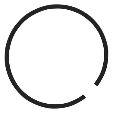 Imagem de Anel Segmento Pistão 47mm Motosserra 455 Supreme Parts