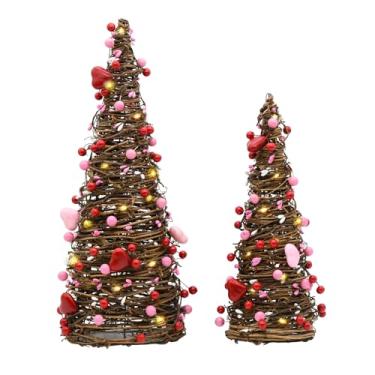 Imagem de Valemntines Day Árvore artificial para decoração de árvore de dia dos namorados