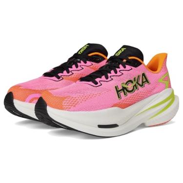 Imagem de HOKA Tênis feminino Mach X 3, Neon Rose/Neon Tangerine, 36