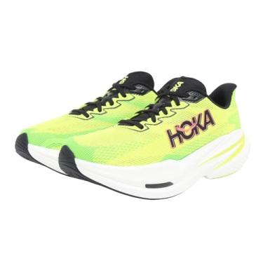 Imagem de HOKA Tênis masculino Mach X 3, Neon Hoka Citrus/Neon Lime, 41