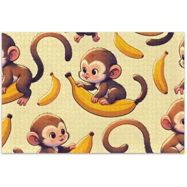 Imagem de St Patrick Highland Cow Quebra-cabeça fofo 1000 peças adulto amigos família presentes jogo mordaça presente quebra-cabeça decoração pintura animal, 75 x 40 centímetros