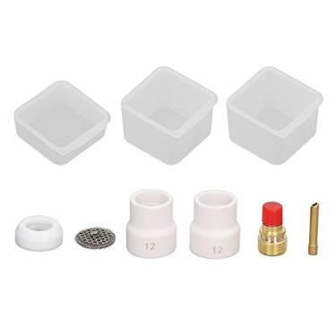 Imagem de Cryfokt Kit Adaptador de Tocha de Soldagem, Substituição Prática para Tocha de Soldagem Tig, para Acessórios de Equipamentos de