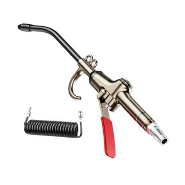 Imagem de oshhni Soprador de ar industrial pneumático para limpeza de poeira, ferramenta multifuncional e potente para remoção de poeira, mangueira de ar de 15 m para