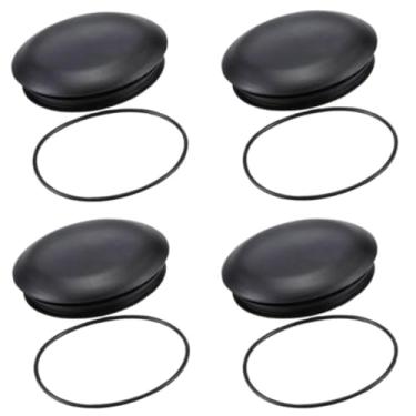 Imagem de ZFZMZ Tampa de eixo de rodízio de substituição TCU22376 com vedação de anel de vedação para cortadores de grama ZTrak Z710 Z720 Z850 Z910 Z930 Z950 Z970 Series e QuikTrak (pacote com 4)