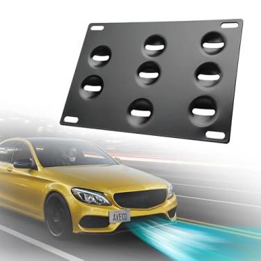 Imagem de (A) Gancho de reboque de malha frontal adaptador de realocador de placa de licença serve para C/E/S/M Class CLA GLK GLC GLE SL C117 W204 W205 W212 W213 W221 W166 X204 X253 R231