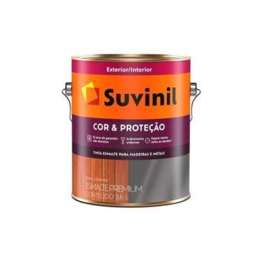 Imagem de Tinta Esmalte Premium Cor & Proteção Brilhante Branco 3,6 Litros - Suv