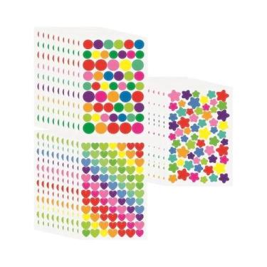 Imagem de Álbum De Brinquedos De Papel Adesivo Colorido Para Crianças Decoração 