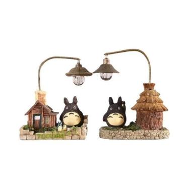Imagem de Luminária De Mesa LED Totoro Anime Com Lâmpadas Para Quarto, Ornamento
