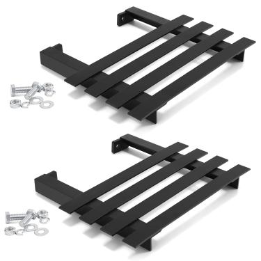 Imagem de Frienda Pacote com 2 coletores de troncos para divisores de metal resistente, acessórios para coletores de toras