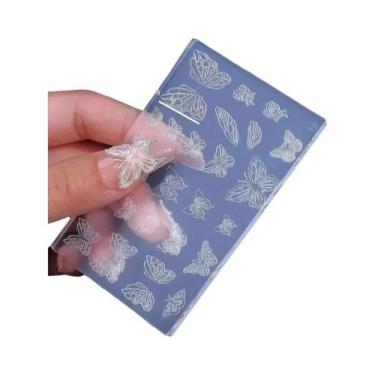 Imagem de Molde De Silicone 3D De Asas De Borboleta Para Decorações De Unhas, Mo