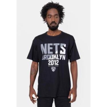 Imagem de Camiseta NBA Plus Size SpotLight Brooklyn Nets Masculino-Masculino