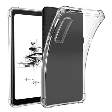 Imagem de Fintie Capa para 15.6 cm Onyx Boox Palma/Boox Kant/Kant 2 Mobile ePaper - Cantos Reforçados Slim Leve Transparente Macio Flexível TPU Skin Bumper Capa Traseira, Transparente