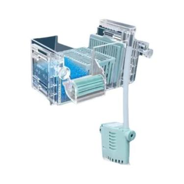 Imagem de Filtro De Cascata Silencioso Para Aquário De Parede Com Purificador De