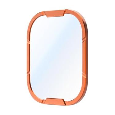 Imagem de AEHON Protetor de tela de vidro temperado para Apple Watch Ultra 2 49 mm vidro metal bumper antirriscos iWatch Series Ultra 49 mm acessório (laranja)