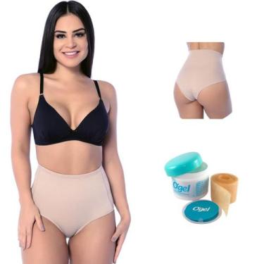 Imagem de Kit Pós Cesária Calcinha Modeladora + Fita Silicone Cicatrizante 40x3 