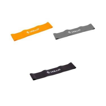 Imagem de Kit 3 Faixas Mini Band 3 Resistências Vollo