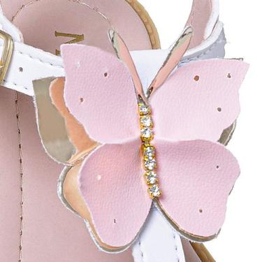 Imagem de Sandalia Infantil Feminina Batizado Laço Borboleta - Pepite Moda Infan