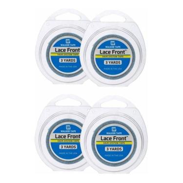 Imagem de Fita Walter Type Lace Front Dupla Face 3 Yards 1,27Mm - 4Un