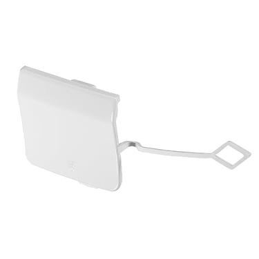 Imagem de uxcell Tampa do gancho de reboque do para-choque traseiro para Mercedes Benz E-Class W212 2014-2016 Tampa do gancho de reboque do para-choque traseiro Nº A2128850726 Branco