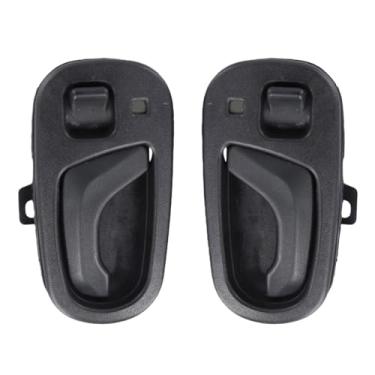 Imagem de Capa para maçanetas internas de carro, 2 peças, Compatível com suzuki swift e geo metro modelos de 1992 a 1994, acessórios internos