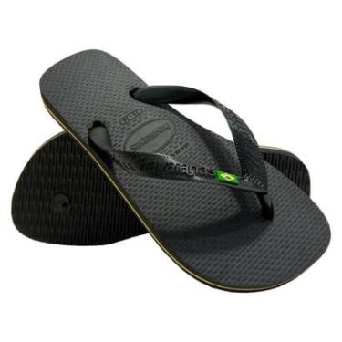 Imagem de Chinelo Unissex Dedo Havaianas Brasil Tradicional Clássica 000032-Unissex