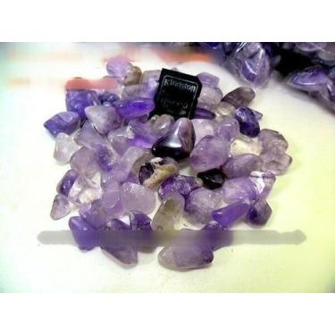 Imagem de Ametista Pedra Rolada Tamanho Médio 15 a 30 mm Pacote 200g - cristasid