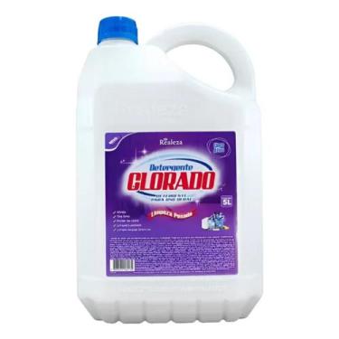 Imagem de Detergente Clorado Realeza 5 Litros Alveja Tira Limo
