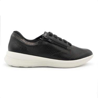 Imagem de Tênis Usaflex Feminino Zíper Lateral Casual UC06007-Feminino