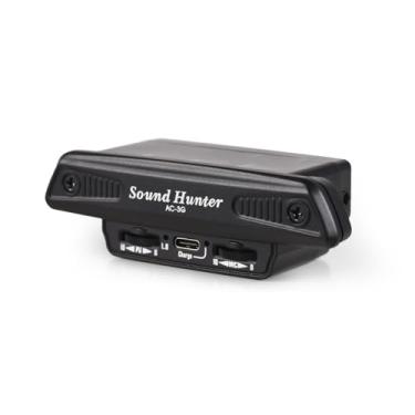 Imagem de Zhjvihx Captador de Guitarra Acústica, Captador Ativo de Bobina Dupla Com Bateria Recarregável e Microfone Embutido, para Aprimoramento de Som de Guitarra Acústica