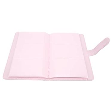Imagem de Álbum de Fotos 3 Polegadas com 108 Bolsos em Couro PU para Instantâneas Ingressos Cinema Cartões Visita Transparentes Pr
