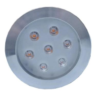 Imagem de Spot Balizador Led Chão Piso Deck Branco Quente 3000K 7W