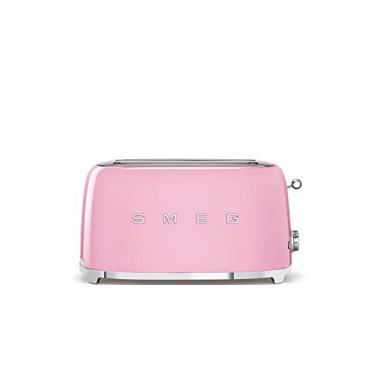 Imagem de Torradeira 4 fatias Smeg, Anni 50, Rosa, 220V - 60hz. - TSF02PKEU