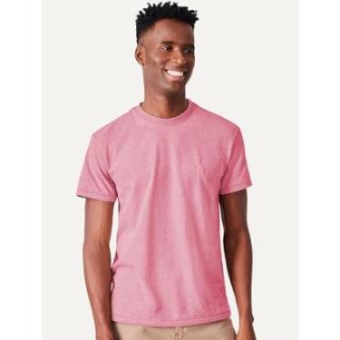Imagem de Camiseta Reserva Masculina Regular Mescla Touch Rosa-Masculino