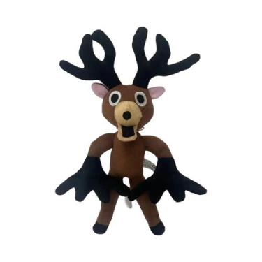 Imagem de Brinquedos De Pelúcia De Animais Da Floresta (Veado, Coruja, Cabra) - 