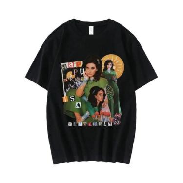 Imagem de Camiseta plus Size Com Estampa Gráfica Lana Del Rey LDR Para Mulheres,