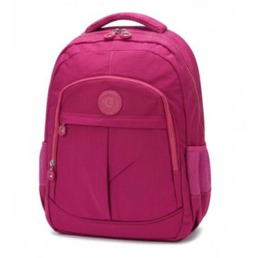 Imagem de Mochila Casual Escolar Adulto Juvenil Em Nylon Tactel Espaço Para Notebook-Unissex