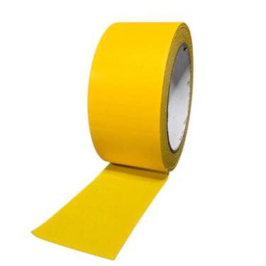 Imagem de Fita Adesiva De Demarcação Pvc Amarela 50Mmx30M Nastro