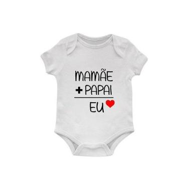 Imagem de Body Bebê Mamãe Mais Papai - Artgeek