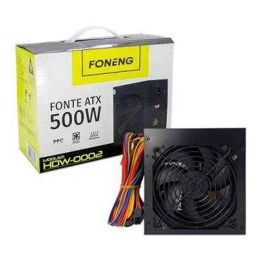 Imagem de Fonte ATX Foneng 500W Ultra Silenciosa - Nilo-imports