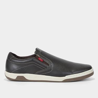 Imagem de Sapatênis Slip On Couro Ferracini Lexus Masculino-Masculino